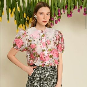 Sister Jane  - Tulipa Jacquard Blouse